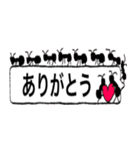 少し敬語もあります うさぎ（個別スタンプ：3）