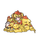 Chikecloak y Atseptsu（個別スタンプ：2）