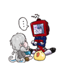 Chikecloak y Atseptsu（個別スタンプ：10）