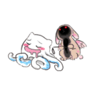 Chikecloak y Atseptsu（個別スタンプ：25）