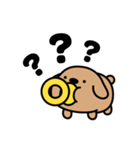 可愛い犬と出会った！おしゃぶりドドちゃん（個別スタンプ：15）