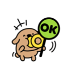 可愛い犬と出会った！おしゃぶりドドちゃん（個別スタンプ：23）