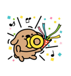 可愛い犬と出会った！おしゃぶりドドちゃん（個別スタンプ：28）