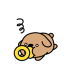 可愛い犬と出会った！おしゃぶりドドちゃん（個別スタンプ：30）