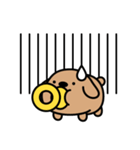 可愛い犬と出会った！おしゃぶりドドちゃん（個別スタンプ：36）