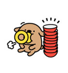 可愛い犬と出会った！おしゃぶりドドちゃん（個別スタンプ：39）