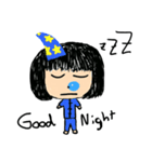 チャーェム 女の子（個別スタンプ：5）