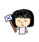 チャーェム 女の子（個別スタンプ：16）