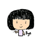 チャーェム 女の子（個別スタンプ：18）
