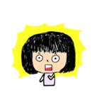 チャーェム 女の子（個別スタンプ：24）