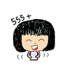 チャーェム 女の子（個別スタンプ：30）