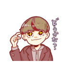 Mash boy Hogera-kun（個別スタンプ：30）