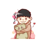 Mash boy Hogera-kun（個別スタンプ：35）