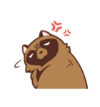 ふわふわたぬき（個別スタンプ：2）