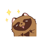 ふわふわたぬき（個別スタンプ：8）