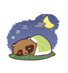 ふわふわたぬき（個別スタンプ：28）