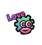 Funny neon gear（個別スタンプ：1）