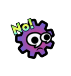 Funny neon gear（個別スタンプ：9）