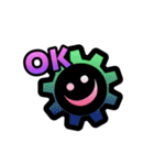 Funny neon gear（個別スタンプ：15）