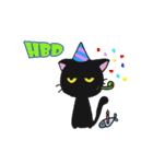 LittleBlackCat（個別スタンプ：39）