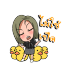 Information Girl（個別スタンプ：11）