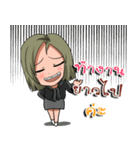 Information Girl（個別スタンプ：13）