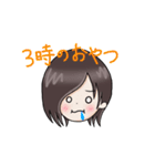 ほんわかロン毛男子の日常（個別スタンプ：24）