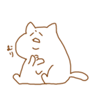 でぶいねこ（個別スタンプ：8）