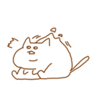 でぶいねこ（個別スタンプ：15）