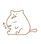 でぶいねこ（個別スタンプ：27）