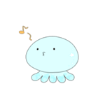 生きたいように生きるクラゲ（個別スタンプ：15）