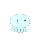 生きたいように生きるクラゲ（個別スタンプ：22）