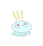 生きたいように生きるクラゲ（個別スタンプ：28）