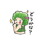 ベジタブルフルーツガールズ（個別スタンプ：6）