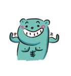 chubby baby bear（個別スタンプ：4）