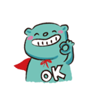 chubby baby bear（個別スタンプ：7）