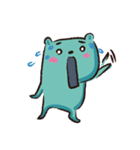 chubby baby bear（個別スタンプ：14）