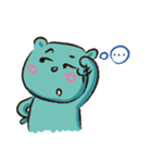 chubby baby bear（個別スタンプ：16）