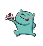 chubby baby bear（個別スタンプ：17）