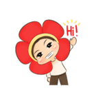 Funny Flower's Hokkie（個別スタンプ：1）