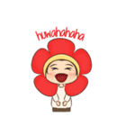Funny Flower's Hokkie（個別スタンプ：4）