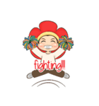 Funny Flower's Hokkie（個別スタンプ：17）