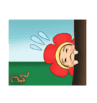Funny Flower's Hokkie（個別スタンプ：38）