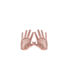 Hand Sign 3D（個別スタンプ：6）