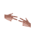 Hand Sign 3D（個別スタンプ：9）
