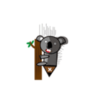 abnormal Koala - Yan Bi（個別スタンプ：12）