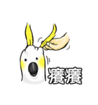 Cockatoo's way of life（個別スタンプ：18）