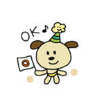パリ帽わんだふる（個別スタンプ：9）