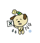 パリ帽わんだふる（個別スタンプ：10）