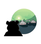 Camping Bear V.1（個別スタンプ：7）